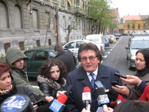 Nicolae Robu inaugurare reparatii strada Treboniu Laurean