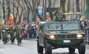 Parada militara - dimineata 1 Decembrie