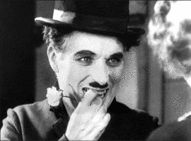 Charlie Chaplin in Little Tramp