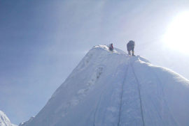 Horia Colibasanu pe Lhotse Foto Arhiva personala