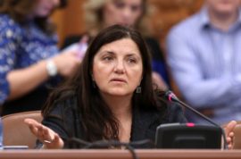 Candidata pentru functia de ministrul Justitiei, Raluca Pruna, este audiata de Comisia juridica, de disciplina si imunitati, la Palatul Parlamentului, marti, 17 noiembrie 2015. SILVIA ILIE / MEDIAFAX FOTO