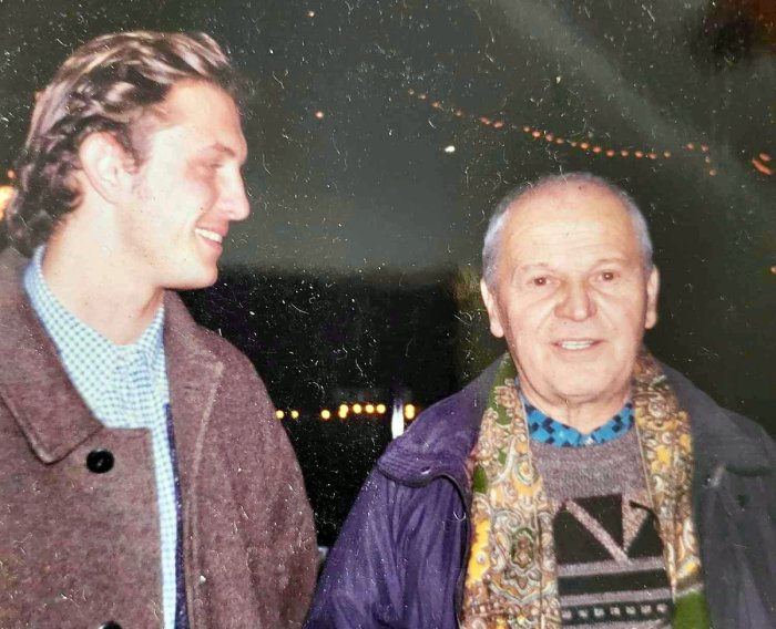 Cristian Sida si Romul Nutiu - 1999 Foto Arhiva personala Cristian Sida