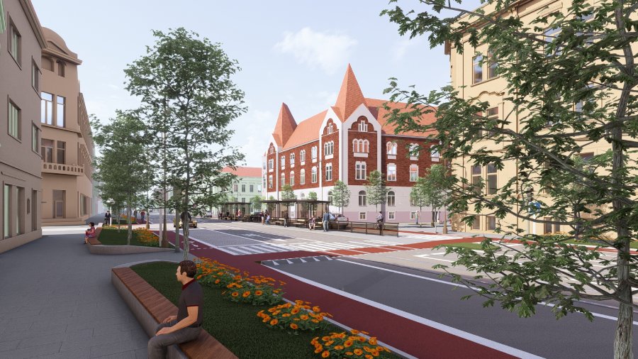 Macheta regenerare urbana Piata Mocioni (2) Foto PMT