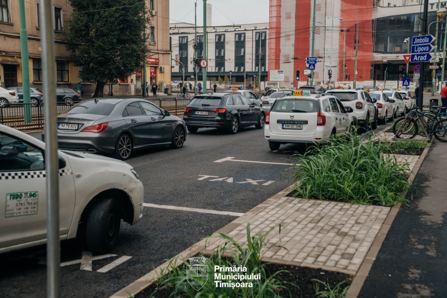 Parcare - bd Dragalina - zona Garii de Nord Foto PMT