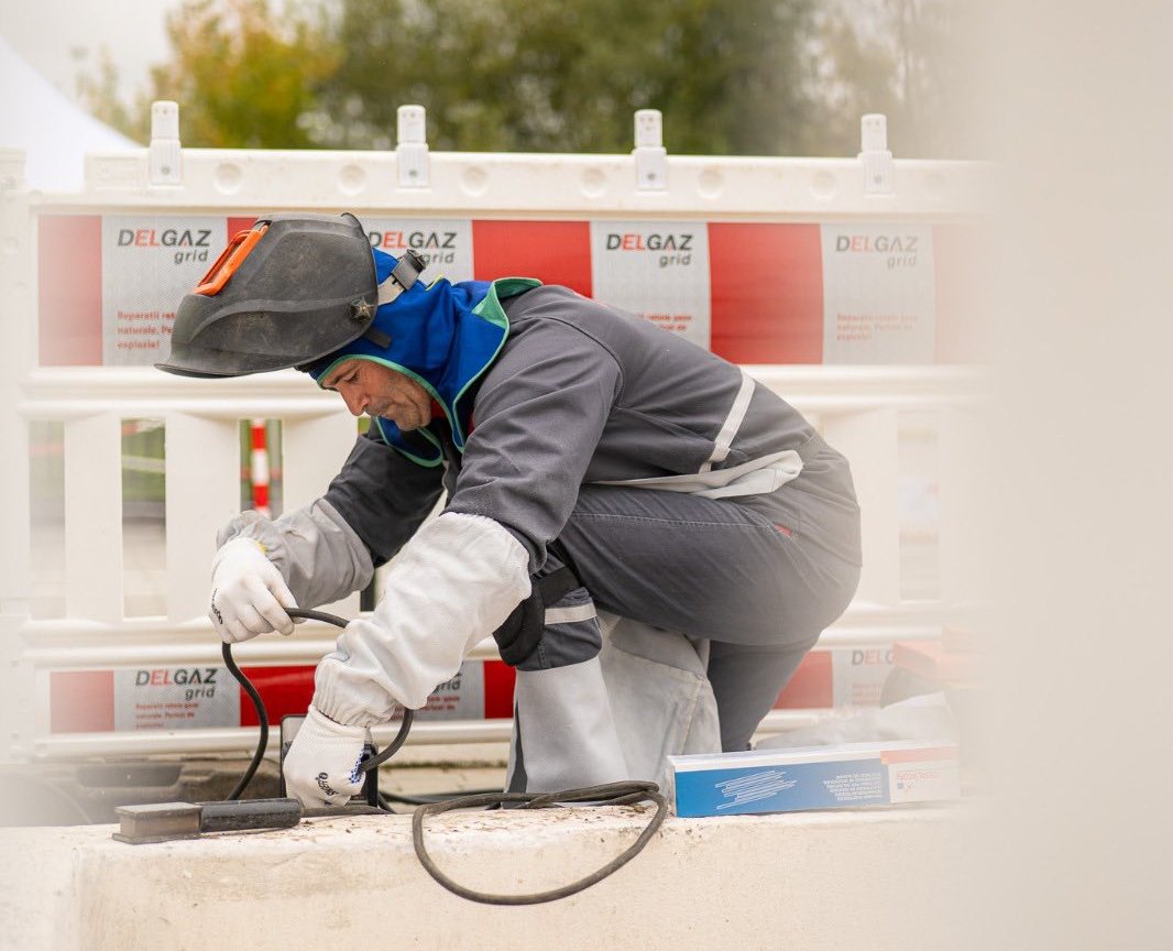 Lucrari conducte gaz Foto Delgaz